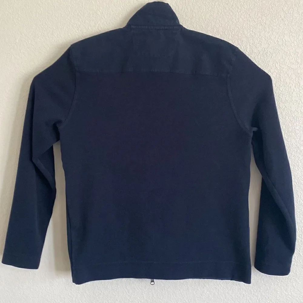 BANANA REPUBLIC Men’s Navy Full Zip Fully Lined Jacket Size M